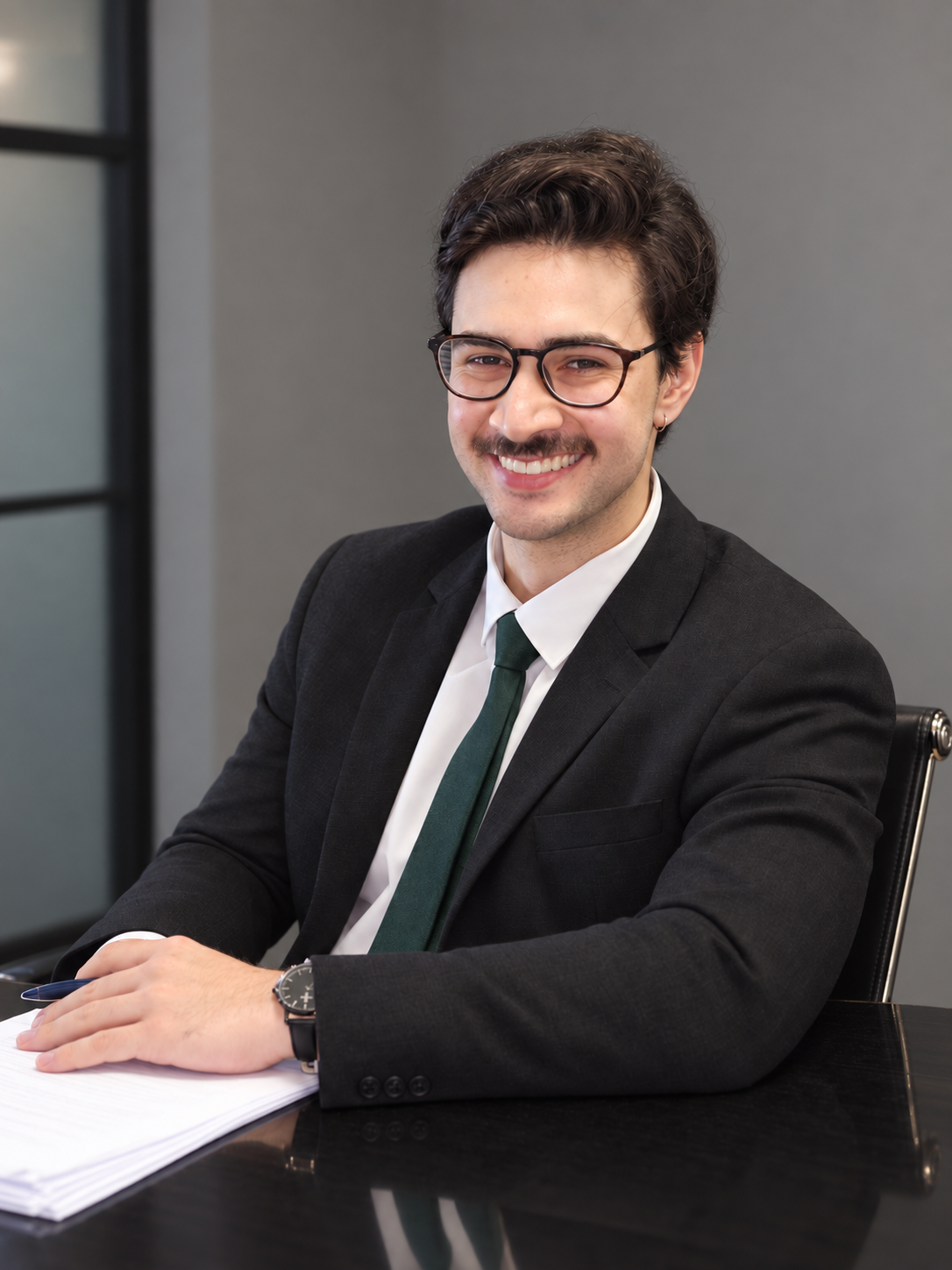Eric Ferreira em retrato profissional